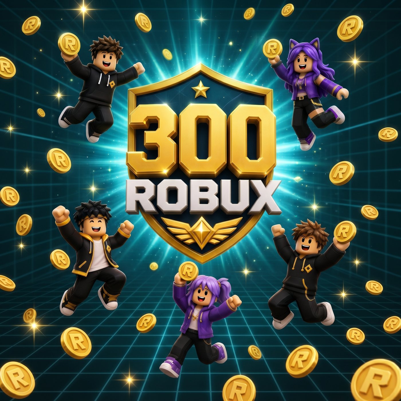 Roblox 300 Robux (USD)