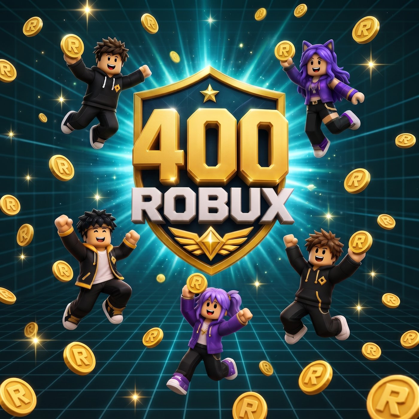Roblox 400 Robux (USD)